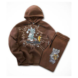 Full Sleeve Heavy Embroidered and Printed Hoodies and Pant Set