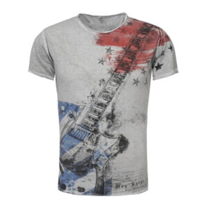 Short Sleeve Round Neck Printed T-shirt