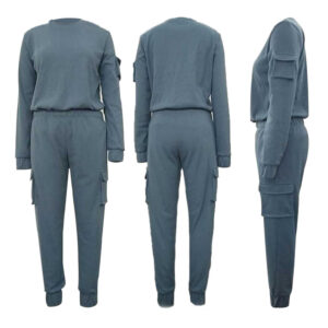 Comfortable Pajama Set with Pockets