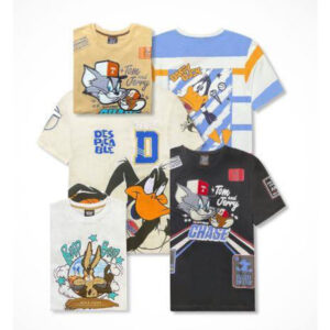 Character Embroidered T-shirts