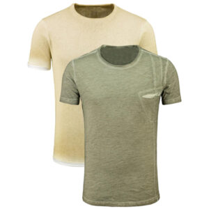 Short Sleeve Round Neck Basic T-shirt